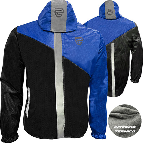 Chaqueta Termica 100% Reflectiva Moto Cortavientos Deportes