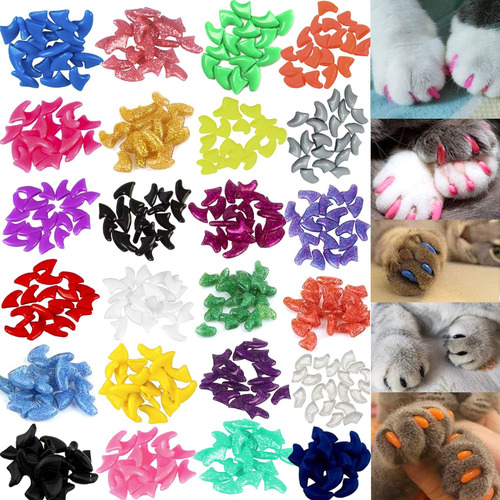 140 Tapas Uñas De Gato, Coloridas Cubiertas De Uñas G...