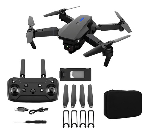 Mini Dron Recreativo 4k Camara Dual Gris Oscuro 2.4 Ghz