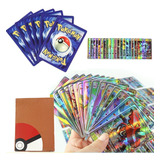 100 Tarjetas Pokemon Juego De Cartas Conjun Foil Tarjetas