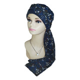 Turbante Gorro Dama Elegante Con Mascada Oncólogico Quimio