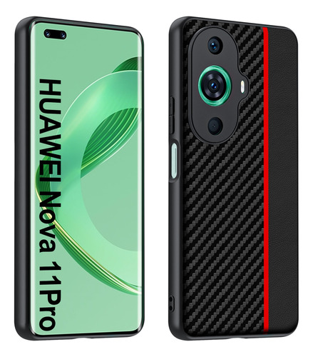 Funda Protectora Cuero Case Para Huawei Nova 11 Pro 5g Nuevo