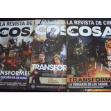 Lote Revistas La Cosa Tapa Transformers (3 Ejs)