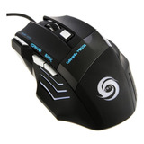 Ratón Gamer Con Luz Led Rgb, Mxms2-001, Tipo 7d, Alámbrico,