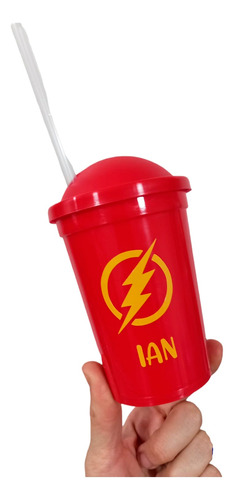 15 Vasos Plasticos Flash Personalizados Souvenirs