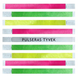 Pulseras Tyvek Numeradas Lisas Promoción Eventos Vip X 500