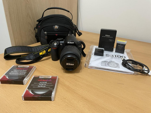 Kit Câmera Nikon D3100, Lente Nikkor Af-s 18-55 Mm