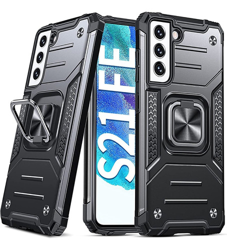 Capa Case Armadura Para Samsung Galaxy S21 Fe+ Pelicula 3d