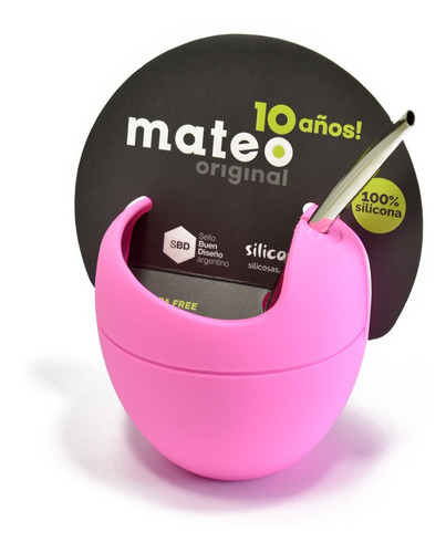 Mate Mateo Original De Silicona De Diseño Vaciado Fácil