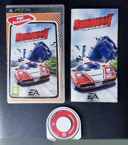 Burnout Legends Juego Físico Umd Para Psp