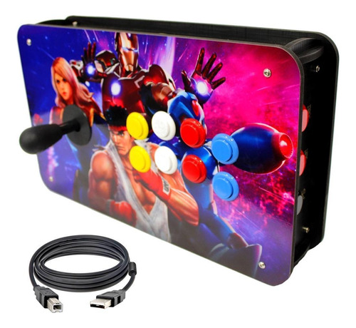 Controle Arcade Usb Comprativel Ps4 - Capcom