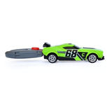 Carro Hot Wheels Com Chave Lançador Verde - Fun Divirta-se