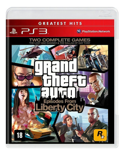 Grand Theft Auto Gta: Episodios De Liberty City Ps3