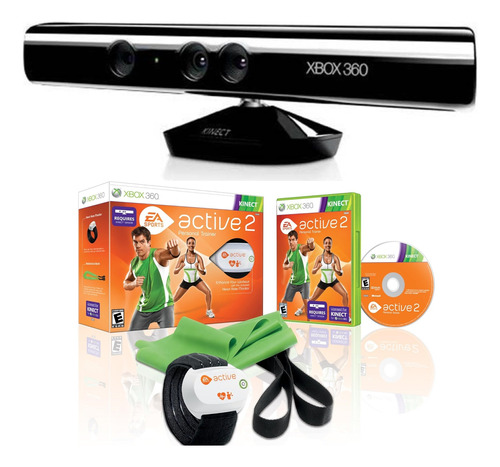 Kinect Xbox 360 Con Juego Active 2