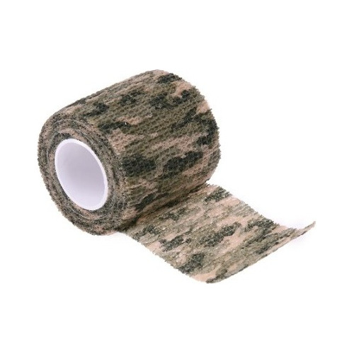 Fita Camuflagem Multiuso Bandagem Elastico Adesivo Colante