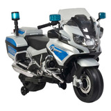 Moto Elétrica Infantil Bmw R 1200 - Shiny Toys Cor Azul
