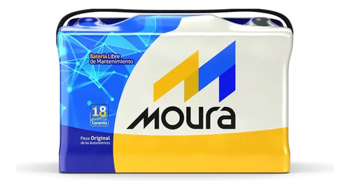  Bateria Moura M22ri12x85  Reforzada Borne Izquierdo Hilux 