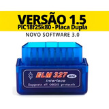 Scanner Elm327 Obd2 Bluetooth Vs 1.5 Placa Dupla Pic 8f25k80