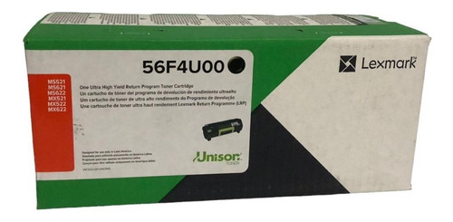 Toner Original 564u Lexmark 56f4u00 Negro Nuevo Facturado