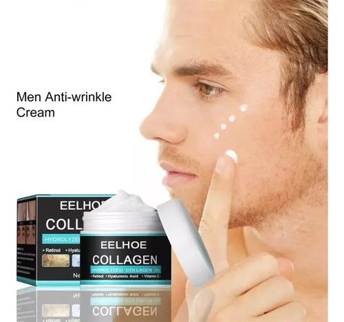 Crema Anti Arrugas Para Hombre Con 3 Ingredientes Potentes