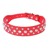 Perros Reino 10  -24  Longitud Personalizada Rhinestone Cuer