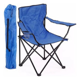 Silla Plegable Camping Playa Picnic Con Porta Vasos