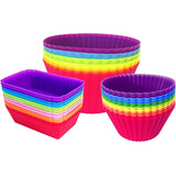 Forros De Silicona Para Cupcakes, Tazas Para Hornear, Antiad