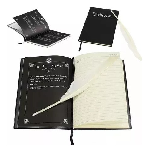 Death Note Libreta + Pluma Ost Live Action Serie Anime