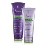 Kit Eudora Siàge Remove A Oleosidade Shampoo + Condicionador