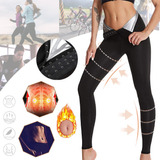 Leggins Reductor Sauna Mujer Sweat Shaper Gym Yoga