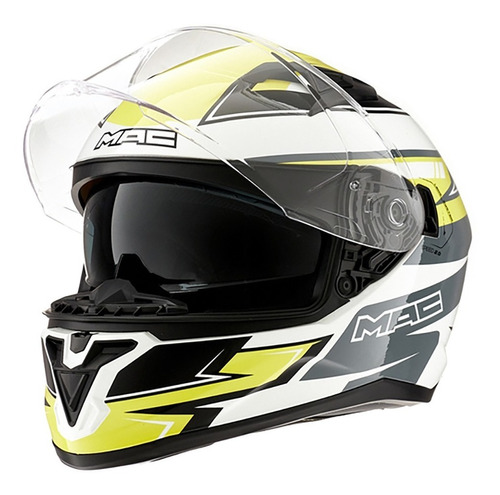 Casco Integral Moto Mac Speed 2.0 Doble Visor Marelli ®