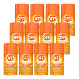 Off Repelente Para Mosquitos Aerosol 127g Pack X12 Unidades