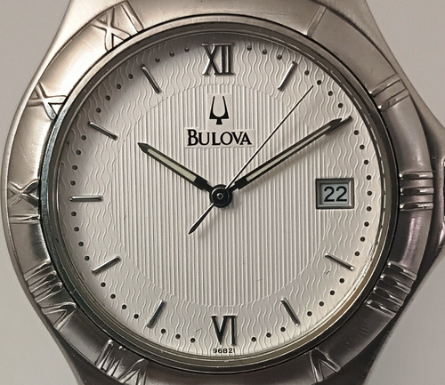 Relógio Masculino Bulova 96b21 Usado Excelente Estado 2003