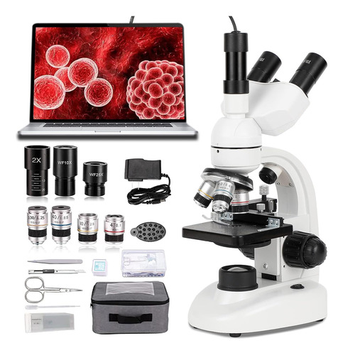 Microscopio Trinocular De Grado De Investigación Bogrinuo