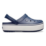 Crocs Crocband Platform Clog Plataforma Azul