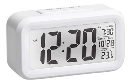 Reloj Digital Despertador Con Luz Alarma Temperatura