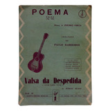 Partitura Valsa Da Despedida Op. 39 Guitarra Espanhola