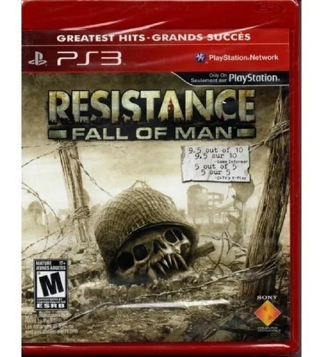 Jogo Resistance Fall Of Man Ps3 Midia Fisica Greatest Hits
