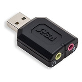 Adaptador Sonido Usb Estéreo Syba Para Windows, Mac, Linux