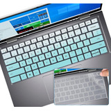 2 Protectores Teclado Menta Degrade Para Dell Inspiron