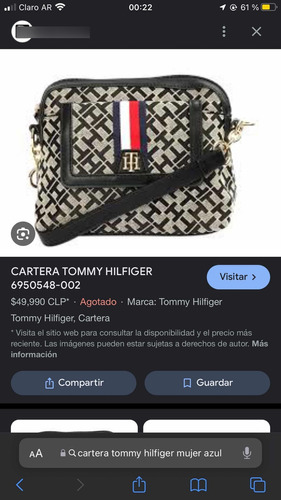 Vendo Cartera Tommy Hilfiger