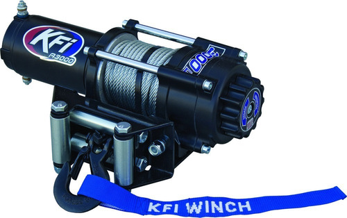 Winch 3000 Lbs Marca Kfi Para Cuatrimoto Cuerda De Acero