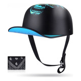 Casco Moto Baseball Deportivo Chopper Exotico 