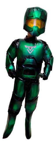 Disfraz De Halo Soldado Master Chief Para Niño