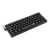 Teclado Redragon Gamer Fizz Rainbow Switch Brown Mecanico Co