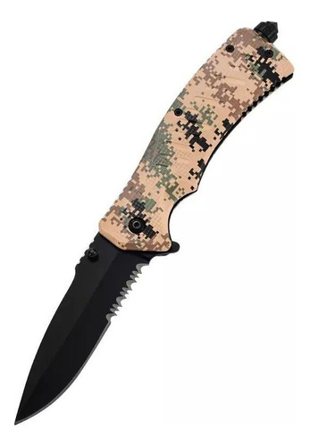 Cuchillo Navaja Táctico Militar Supervivencia Camping 001