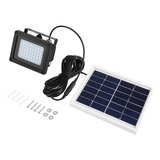 Luz Led De 54 Led Con Sensor De Luz Solar, Resistente Al Agu