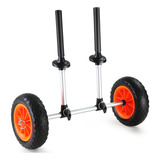 Vevor Carro De Kayak Ajustable Para Canoa De 127 Kg 10puLG