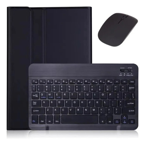 Funda Slot + Teclado Español Para iPad 10 Gen 10.9 + Mouse