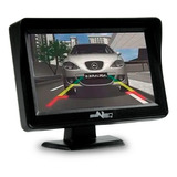 Tela Monitor Carro Para Câmera De Ré Dvd Lcd Preto Portátil